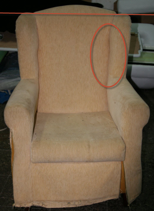 tapizado sillon