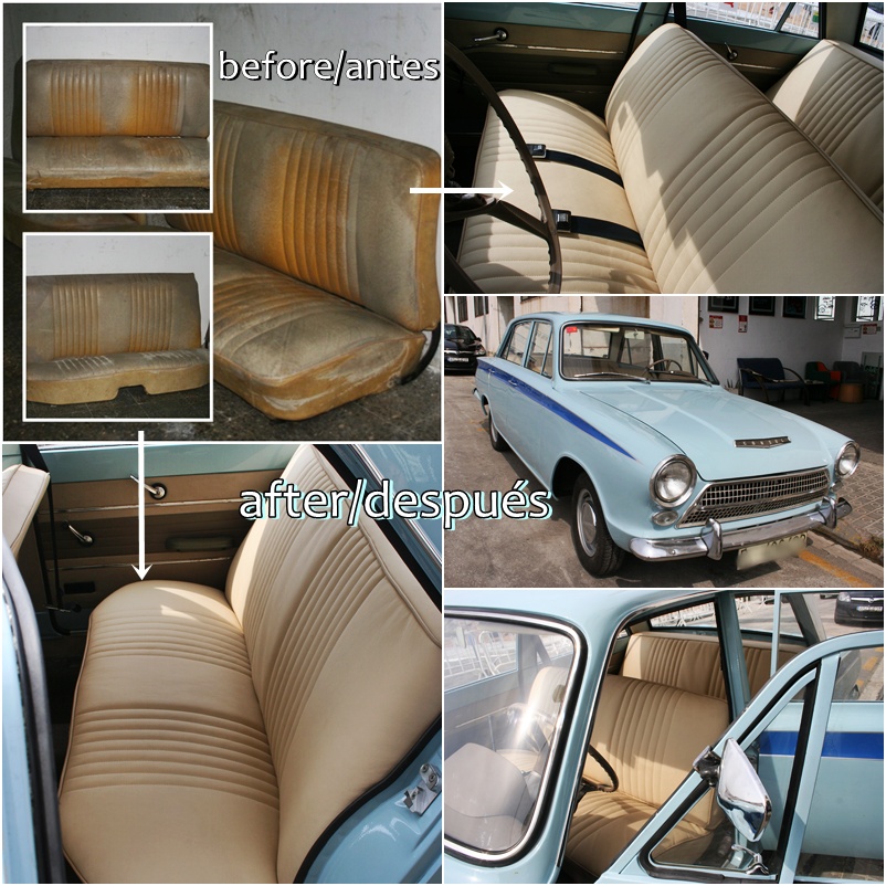 tapizado coche clasico